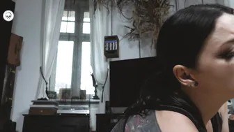 Alissa Noir brilliant bitch jerks both holes