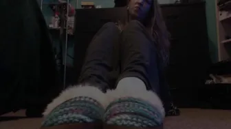 Eve Batelle beautiful schoolgirl fucks juicy pussy