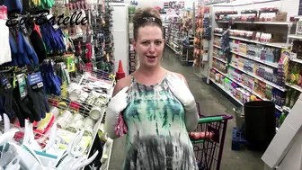 Eve Batelle beautiful female strips and jerks off