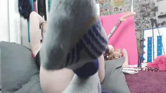 Ember Skye arranged in  private e present porn show