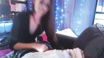 Ember Skye wonderful woman jerking pussy phallus