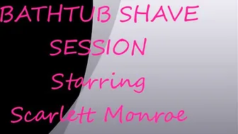 Scarlett Monroe wicked girl fingers her shaved holes