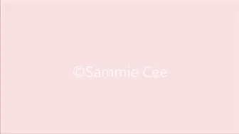 Sammie Cee exquisite woman masturbating pussy sex toy