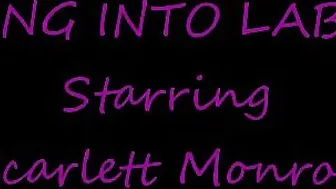 Scarlett Monroe experienced slut caresses intimate places