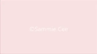 Sammie Cee black-haired prank masturbates with a vibrator