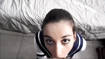 Scarlett Skye  female in stockings having fun with a phallus