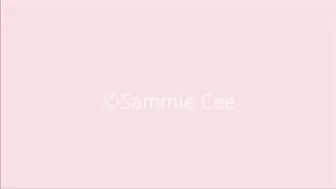 Sammie Cee naughty chick gets nude and jerks off