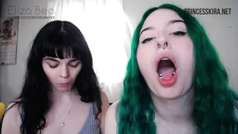 PRlNCESSKlRA crazy  girl  jerks off the anus in old age