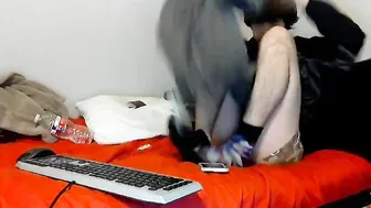 caabcaab Spicy chick gently pulls pussy