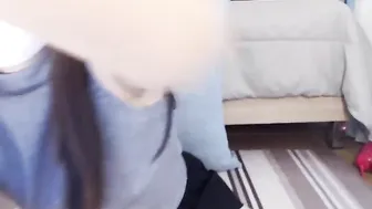 lady_phephe Blond slut jerking off dick