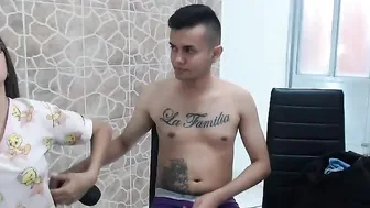 emmastonex1 Wild confused jumps on sex toy