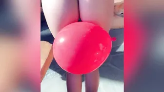 Riley gets squirt