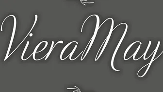 VieraMayXXX seductive pussy shoves balls in the anus