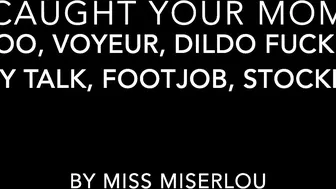 MissMiserlou busty slut fucks pussy in the shower