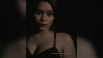 Meana big boobed babe dancing striptease