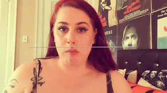 Stephaniexhorror charming babe caresses tits