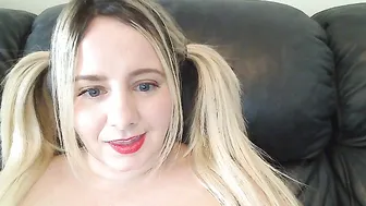 JodieLawsonx busty naughty babe caresses shaved pussy