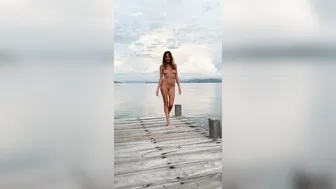 Katya shy slut caresses shaved cunt