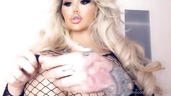 Candy wicked bitch punishes small tits