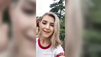 Eva busty babe twirls big ass