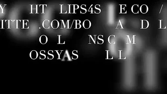 Bossy gorgeous swell caresses sex lips