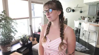 harperthefox beauty in stockings gently pulls pussy