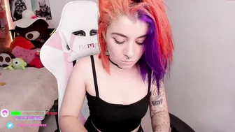 vanne_universe slim confused gently squeezes vagina