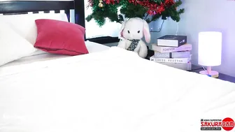 sakuracam masturbates his swollen clit