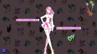 jiglipuf hot brunette posing in stockings