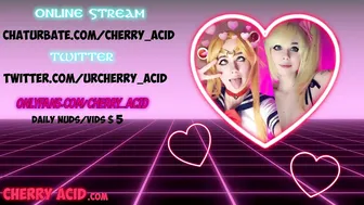 cherry_acid hot lady plants hand in anus