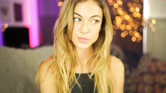 melodymate naughty nipple performs a light striptease