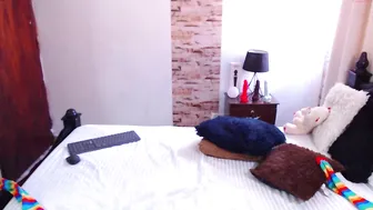 sexxy_monika puts on bra bitch