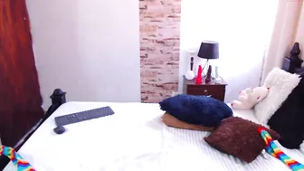 sexxy_monika puts on bra bitch
