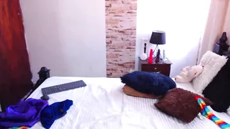 sexxy_monika puts on bra bitch