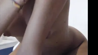 goldtits_meow adorable chick engages in double penetration