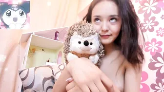 bumbio crazy slut shows off saggy tits