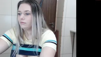 blue_eyes96 lustful bitch gently masturbates cunt