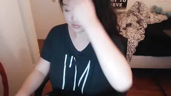 zilla_x Cattle with massive legs charmingly squeezes pussy