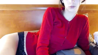 hotfallingdevil Teen girl fucks cunt with sex toy