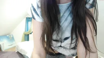 annabel18 vicious girl relish fingers with herself