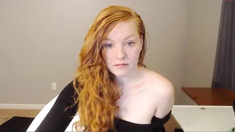 ginger_soulz scoring bitch fucks herself with a dildo