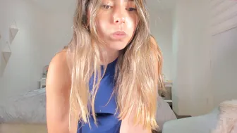 hornyco57 lustful mare rides a dildo