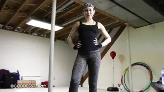 GoddessTKelly busty doll and her blue friend