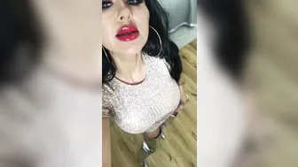 Emily Balfour openwork passion undress and pussy pulls