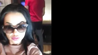 Emily Balfour expressive lady masturbates pussy