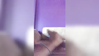 Victoria Carolino onlyfans young lady in stockings fucks pussy