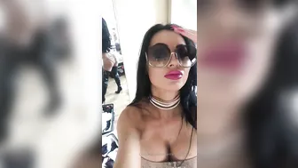 Emily Balfour shy young lady caresses anus