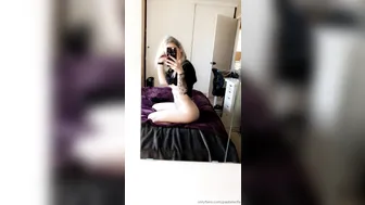 PastelWife onlyfans caresses pussy in the pharmacy