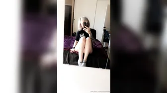 PastelWife onlyfans caresses pussy in the pharmacy