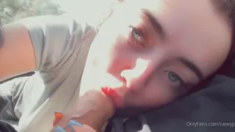 CaseyJay onlyfans skinny in stockings pulls pussy